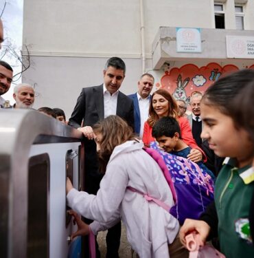 Kartal Belediyesi’nden İlçedeki Okullara İçme Suyu İstasyonları (1)